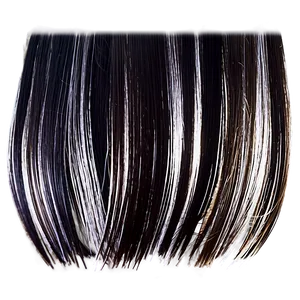 Glossy Hair Strand Png Pkp PNG Image