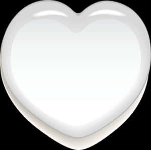 Glossy Heart Icon PNG with transparent background