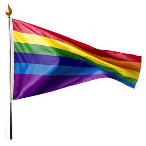 Glossy Lgbt Flag Png 42 PNG Image