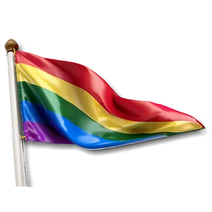 Glossy Lgbt Flag Png Jul2 PNG Image