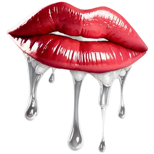 Glossy Lips Beauty Png Qob PNG Image