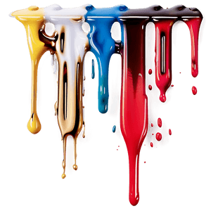 Glossy Paint Drip PNG 18 PNG image with transparent background