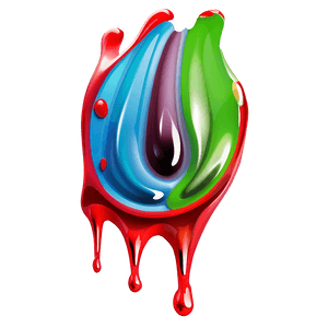 Glossy Paint Drip PNG rtb83 PNG image with transparent background