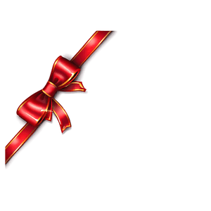 Glossy Red Bow PNG 05252024 PNG image with transparent background