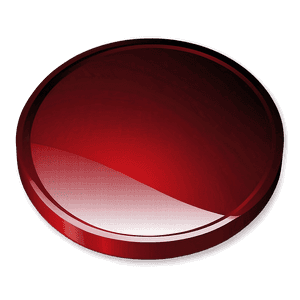 Glossy Red Circle Illustration PNG fyi PNG image with transparent background