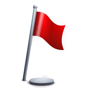 Glossy Red Flag Icon Png 49 PNG Image