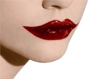 #jester #smile #joker #lips #face #red #creepypasta - Joker Lips, HD Png Download PNG
