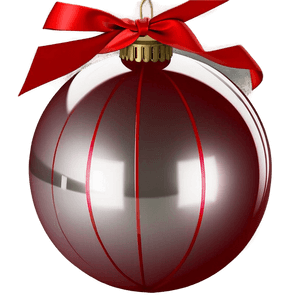 Glossy Red Ornament PNG 28 PNG