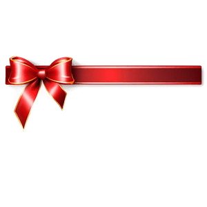 Glossy Red Ribbon Gift PNG umt83 PNG