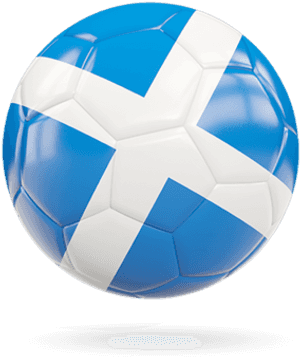 Glossy Soccer Ball - Soccer Ball Scotland Flag Football, HD Png Download PNG image with transparent background