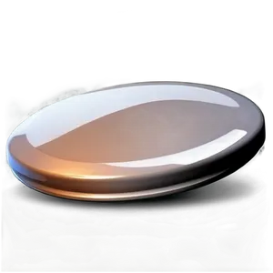 Glossy White Button Png 06272024 PNG Image