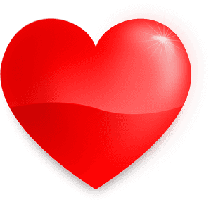 Funky Clipart Cute Heart Outline - 3d Heart Vector Png, Transparent Png PNG image with transparent background