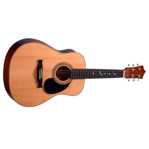 Glowing Acoustic Guitar Png Afb69 PNG Image