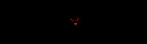 Glowing Bat Eyesin Darkness PNG image with transparent background