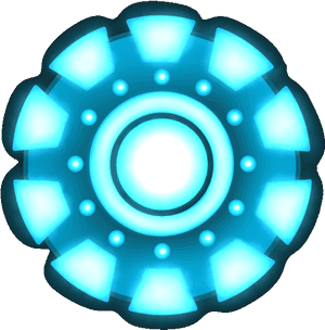 Iron Man Arc Reactor Gif , Png Download - Iron Man Reactor Png, Transparent Png PNG image with transparent background