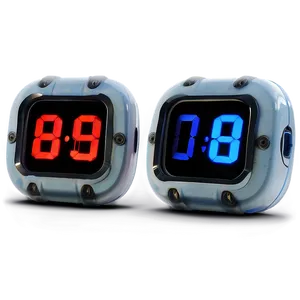 Glowing Countdown Timer Png Oid PNG Image