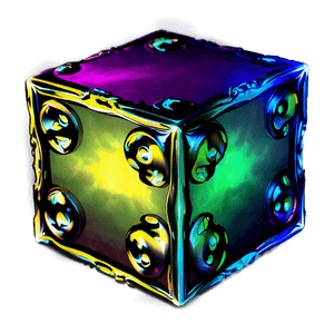 Glowing Cube PNG 05242024 PNG