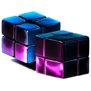 Glowing Cube PNG yof83 PNG