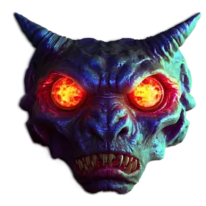 Glowing Demon Eyes Graphic Png Iuf14 PNG Image