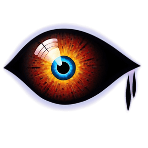 Glowing Evil Eye PNG cwt PNG image with transparent background