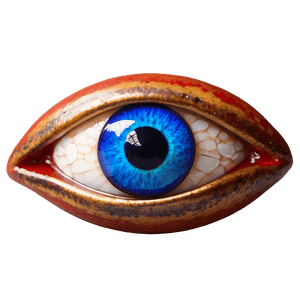 Glowing Evil Eye PNG pls53 PNG image with transparent background