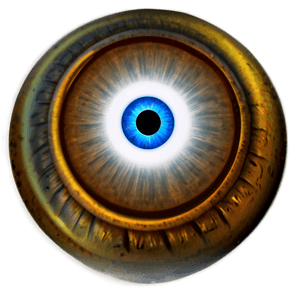 Glowing Evil Eye PNG wyv PNG image with transparent background