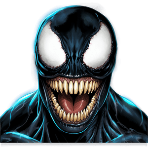 Glowing Eyes Venom PNG sph PNG image with transparent background