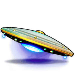 Glowing Flying Saucer Picture PNG kvq21 PNG