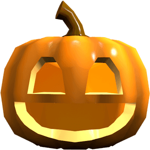 Glowing Halloween Pumpkin Lantern PNG image with transparent background