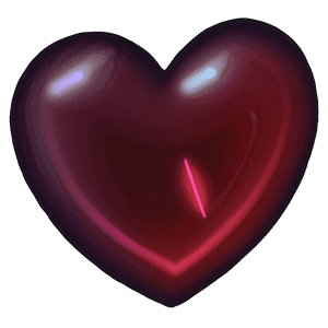 Glowing Heart Emoji Graphic PNG 41 PNG image with transparent background