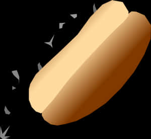 Roll Bun Pencil And - Hot Dog Bun Clip Art, HD Png Download PNG image with transparent background