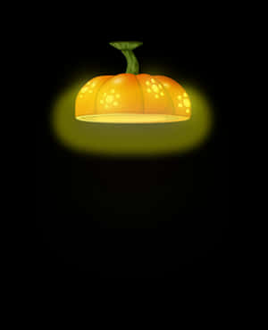 Glowing Pumpkin Illustration PNG image with transparent background