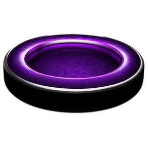 Glowing Purple Circle Emblem Png Uyy42 PNG Image