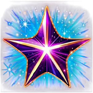 Glowing Sparkle Star Light Png Mye42 PNG Image