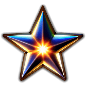 Glowing Star Icon PNG wfu54 PNG