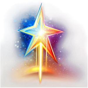 Glowing Star Vector Image Png 5 PNG Image