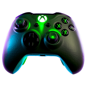 Glowing Xbox Controller Concept PNG 05252024 PNG image with transparent background