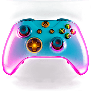 Glowing Xbox Controller Concept PNG 85 PNG image with transparent background