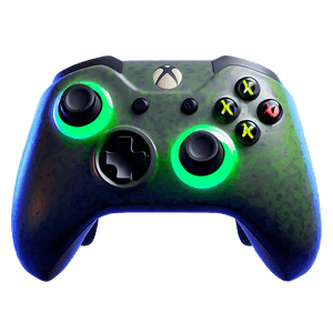Glowing Xbox Controller Concept PNG oqp PNG image with transparent background