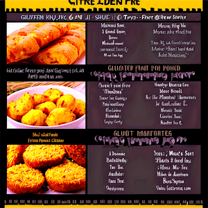 Gluten-Free Menu PNG 19 PNG image with transparent background
