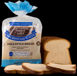 Gluten Free Sourdough White Bread Packaging PNG with transparent background