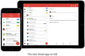 Gmail On Ios New App - Gmail App On Ipad, HD Png Download PNG image with transparent background