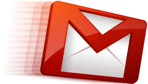 Gmail Logo3 D Perspective PNG Image