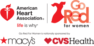 Go Red For Women Sponsors Logo PNG image with transparent background