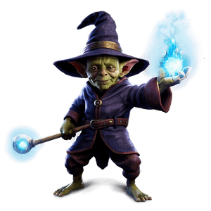 Goblin Wizard Magic PNG 05252024 PNG