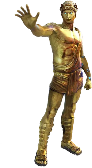 God_of_ War_ Character_ Pose PNG Image