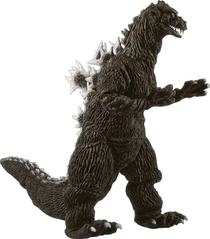 Godzilla Figure Isolated Background PNG Image