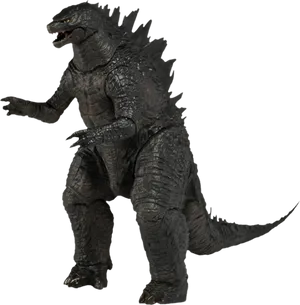 Godzilla Figure Profile PNG Image