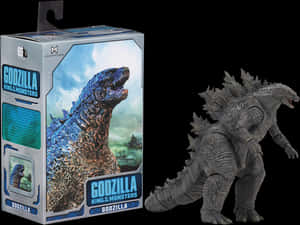 Godzilla Kingof Monsters Action Figure Packaging PNG image with transparent background