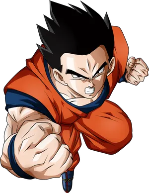 Gohan Readyfor Battle PNG Image